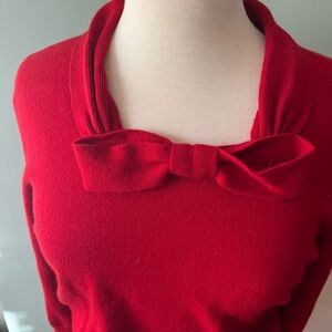 Pringle of Scotland cashmere Vibrant Valentine Red Knitwear